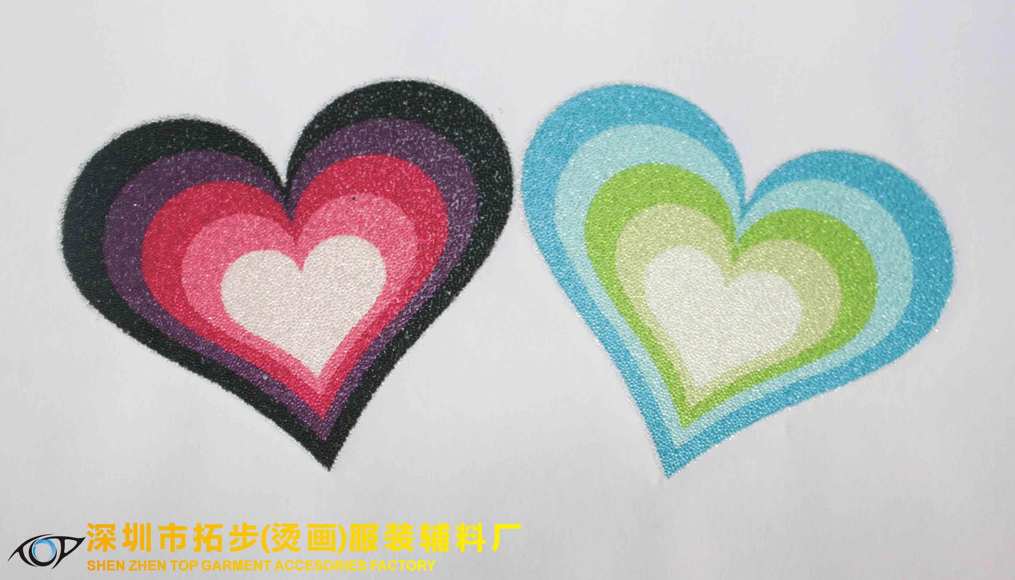 多色玻璃珠燙畫